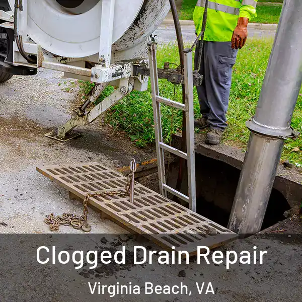  Clogged Drain Repair Virginia Beach, VA